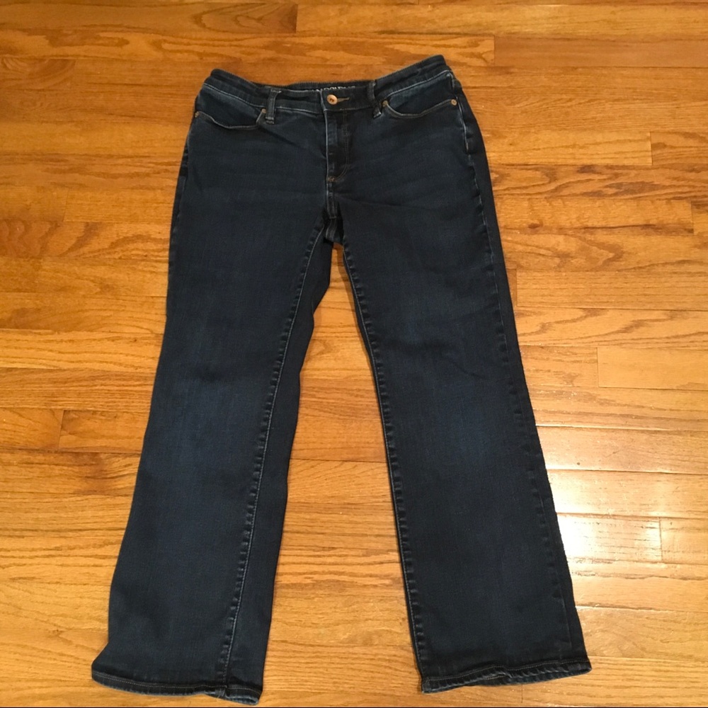 ❤️SALE❤️Lands End Mid Rise Bootcut Size 10 Petite